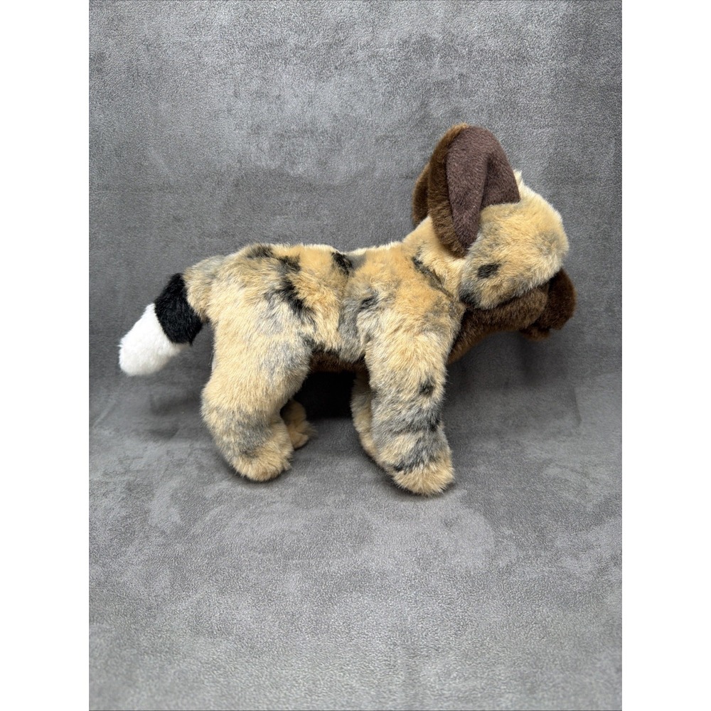 Vintage SOS Save Our Space African Wild Dog Plush Animal Toy 2003